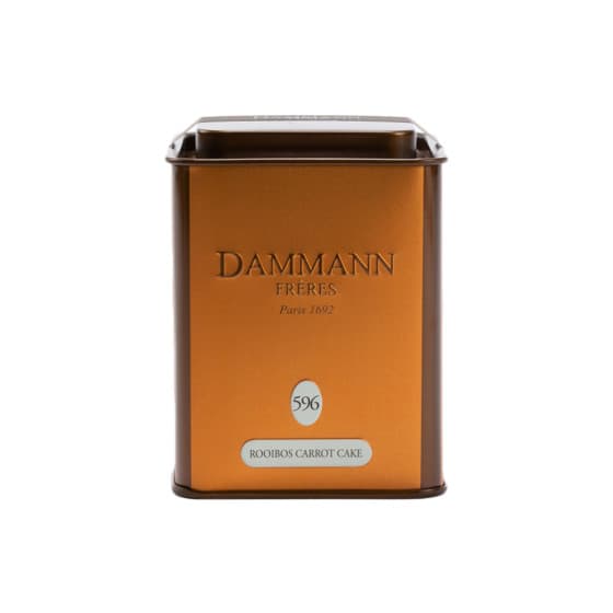 Frukt och örtte Dammann Frères Rooibos Carrot Cake, 100 g – från Dammann Frères – 144 kr – hos Coffee Friend
