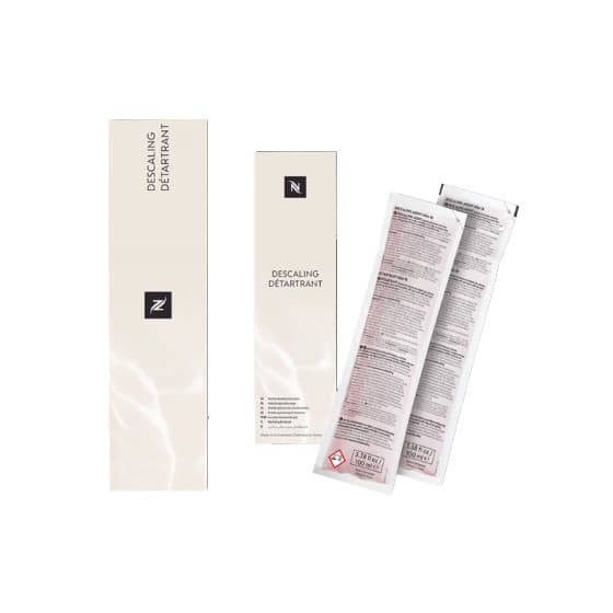 Avkalkningskit för Nespresso kaffemaskiner, 2 x 100 ml från Nespresso – köp hos Coffee Friend