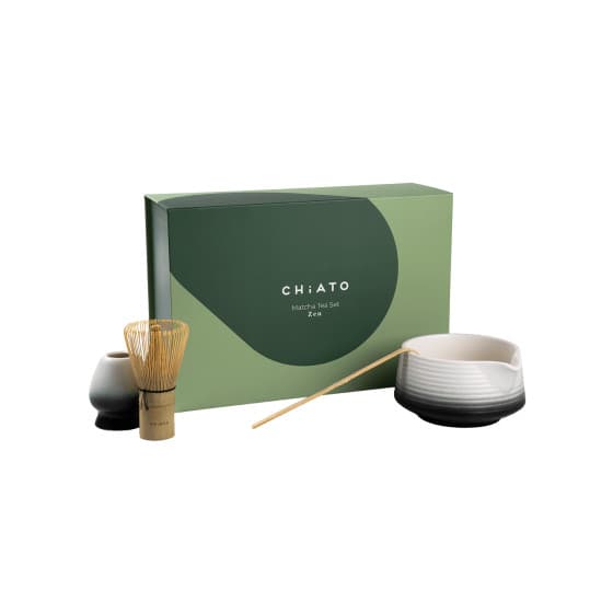 Matcha-teset CHiATO Zen Yin Yang – Vit / Svart från Chiato – köp hos Coffee Friend