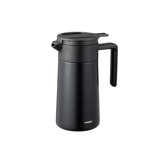 Hario dubbelväggig termoskanna med keramisk beläggning, 600 ml – Svart från Hario – köp hos Coffee Friend