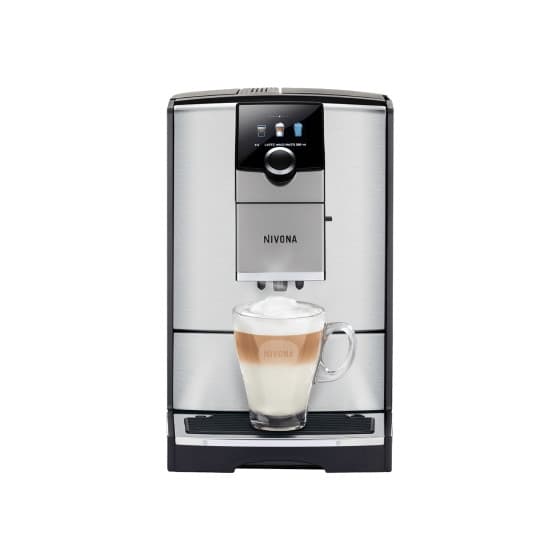 Nivona CafeRomatica NICR 799 Helautomatisk kaffemaskin med bönor - Silver – från Nivona – 9990 kr – hos Coffee Friend