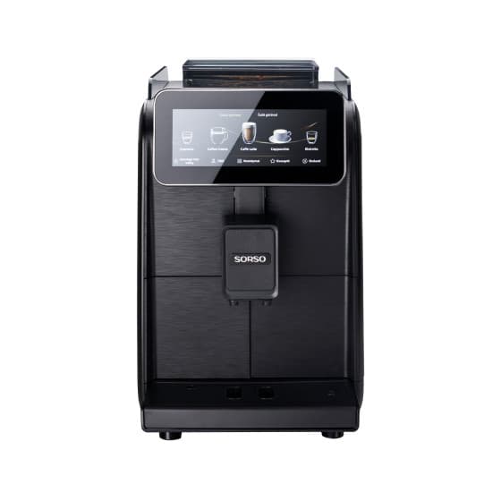 SORSO Terra T2 Helautomatisk kaffemaskin bönor - Svart – från Sorso – 8740 kr – hos Coffee Friend