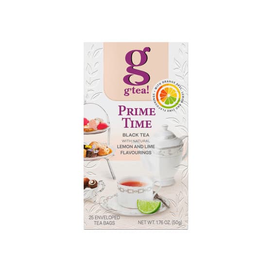Svart te g’tea! Prime Time, 25 st. – från g’tea! – 21 kr – hos Coffee Friend