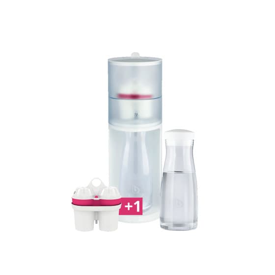 BWT AQUAlizer-station inkl. 1 magnesium-mineraliserad patron &amp; 1 glaskaraff – från BWT – 659 kr – hos Coffee Friend