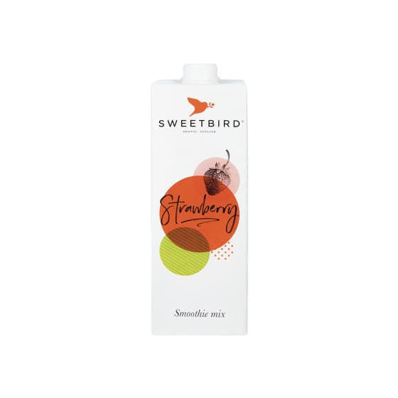 Smoothie Sweetbird Strawberry, 1 l från Sweetbird – köp hos Coffee Friend
