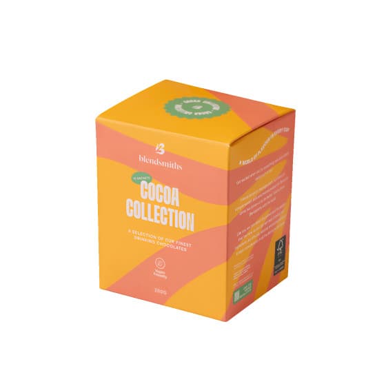 Set med varm choklad Blendsmiths Cocoa Collection, 200 g från Blendsmiths – köp hos Coffee Friend
