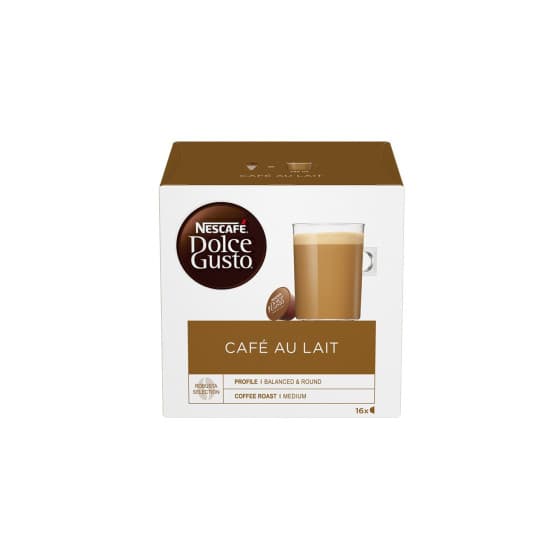 Kaffekapslar NESCAFÉ® Dolce Gusto® Café Au lait, 16 st. – från NESCAFÉ® Dolce Gusto® – 79 kr – hos Coffee Friend