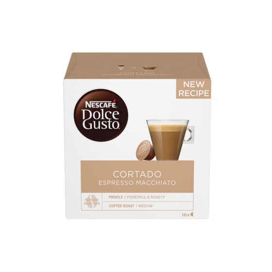 Kaffekapslar NESCAFÉ® Dolce Gusto® Cortado, 16 st. – från NESCAFÉ® Dolce Gusto® – 53 kr – hos Coffee Friend
