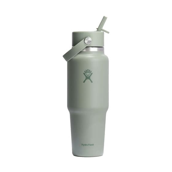 Hydro Flask Wide Mouth Flex Straw Cap Tonal Agave reseflaska, 946 ml från Hydro Flask – köp hos Coffee Friend