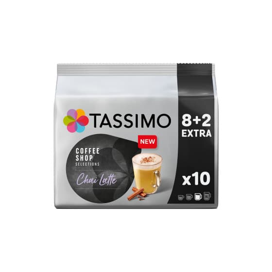 Kapslar Tassimo Chai Latte (kompatibla med Bosch Tassimo kapselmaskiner), 10 st. – från Tassimo – 84 kr – hos Coffee Friend