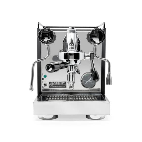 Rocket Espresso Appartamento Black/Copper Espressomaskin - Svart&amp;Koppar – från Rocket Espresso – 18000 kr – hos Coffee Friend