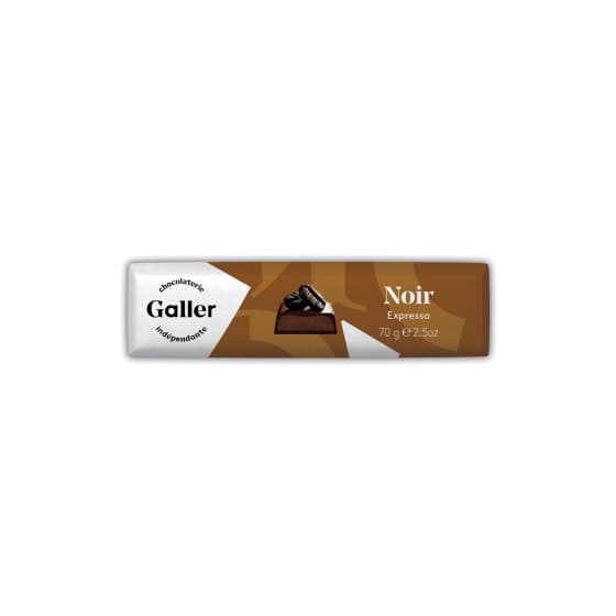 Chokladstång Galler Dark Espresso, 70 g – från Galler – 39 kr – hos Coffee Friend