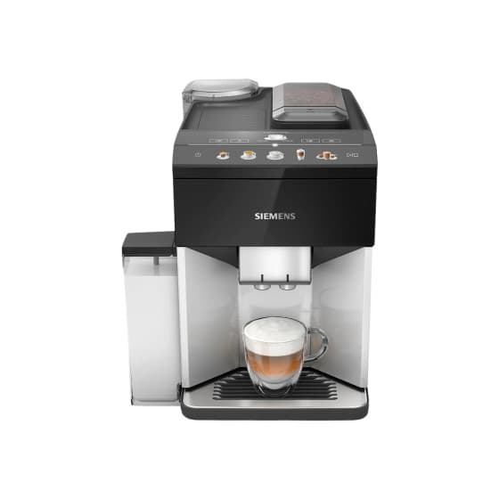 Siemens EQ500 TQ513R01 Integral Helautomatisk kaffemaskin bönor - Svart – från Siemens – 6999 kr – hos Coffee Friend