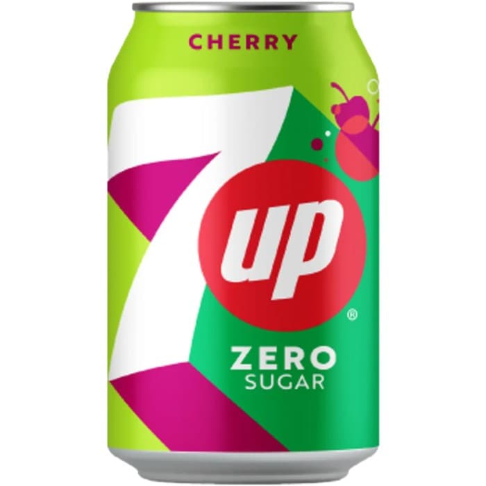 7UP Cherry Zero 33cl