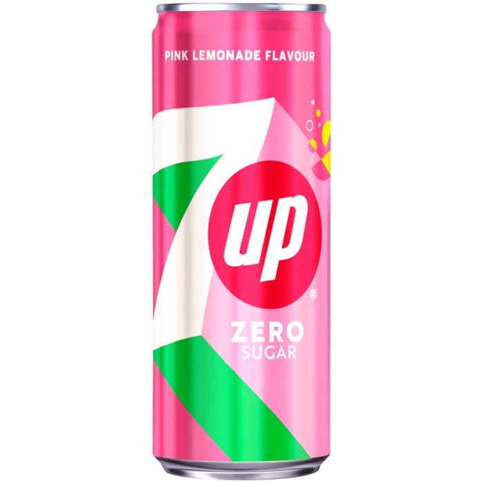 7UP Pink Lemonade Zero Burk 33cl från 7UP – köp hos Delitea