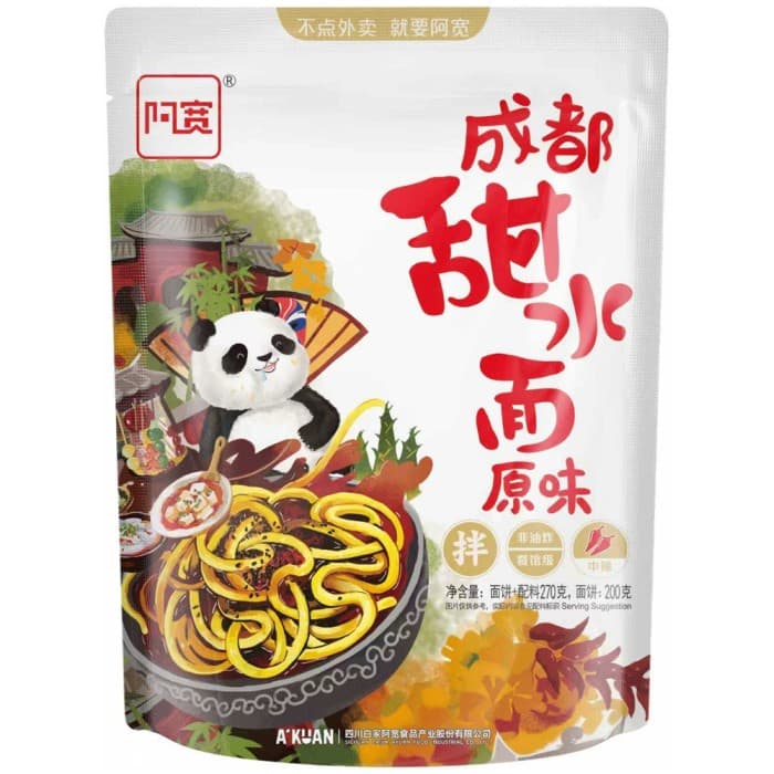 A-KUAN Chengdu Snabbnudlar Sötstark 270g från A-KUAN – köp hos Delitea