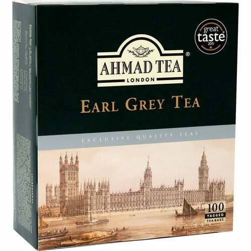 Ahmad Tea Earl Grey Tepåsar 100-pack