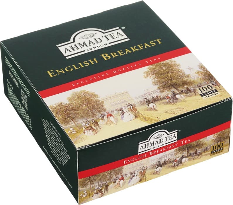 Ahmad Tea English Breakfast Tepåsar 100-pack