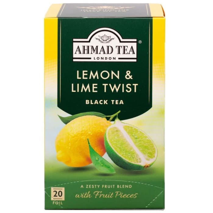Ahmad Tea Lemon & Lime Twist Tepåsar 20-pack