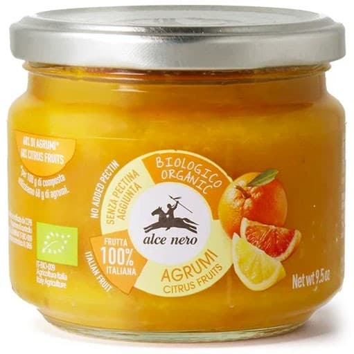 Alce Nero Citrusmarmelad 270g