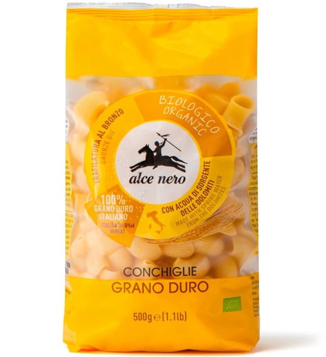 Alce Nero Conchiglie Durum 500g