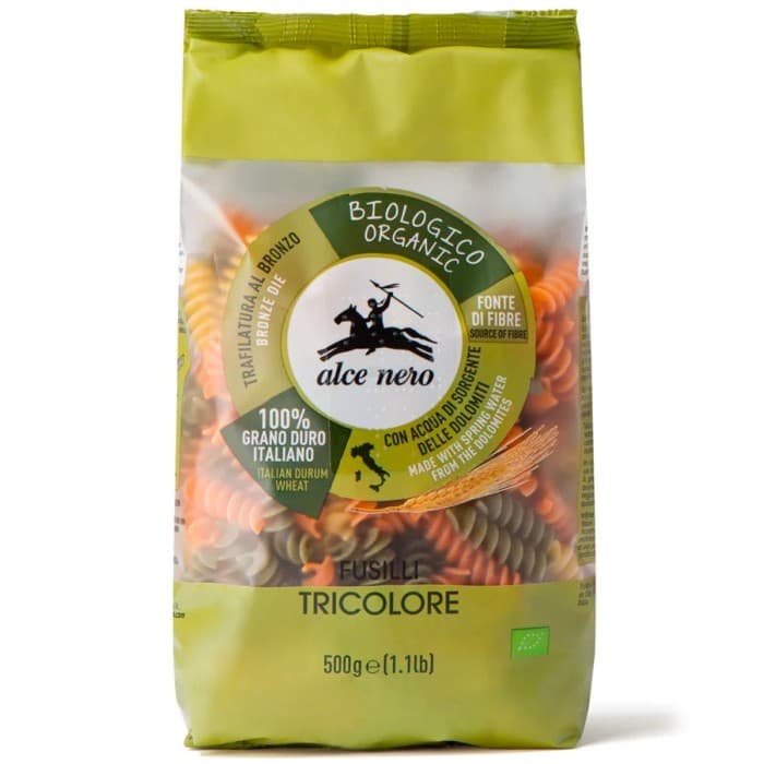 Alce Nero Fusilli Tricolore 500g