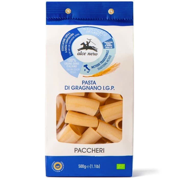 Alce Nero Pasta di Gragnano IGP Paccheri 500g