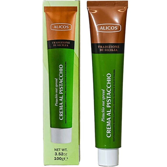 Alicos Crema di Pistacchio Pistagekräm Tub 100g från Alicos – köp hos Delitea