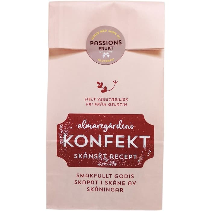 Almaregården Passionsfruktskonfekt 150g