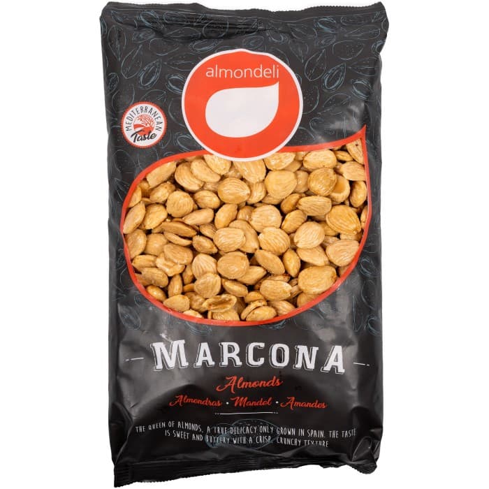 Almondeli Friterade & Saltade Marconamandlar 1kg