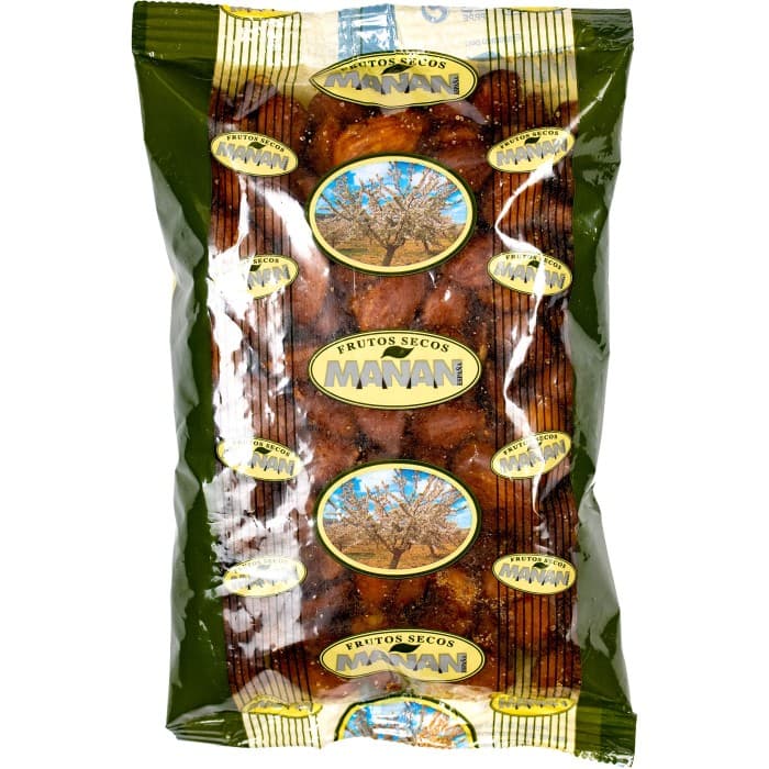 Mañan Valenciamandel med skal friterad 250g – från Mañan – 75 kr – hos Delitea
