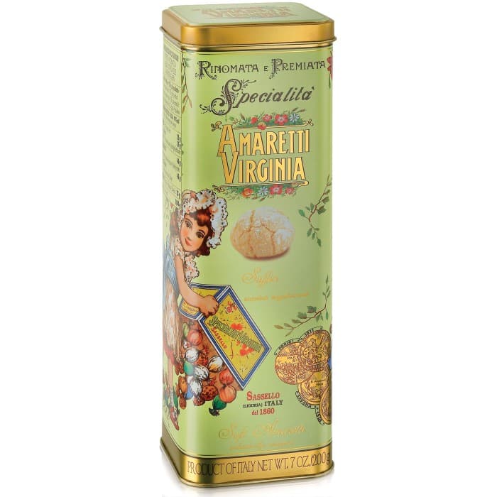 Amaretti Virginia Amarettikakor Burk Guld 200g