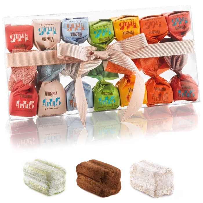 Virginia Chokladtryfflar Presentask 190g från Amaretti Virginia – köp hos Delitea