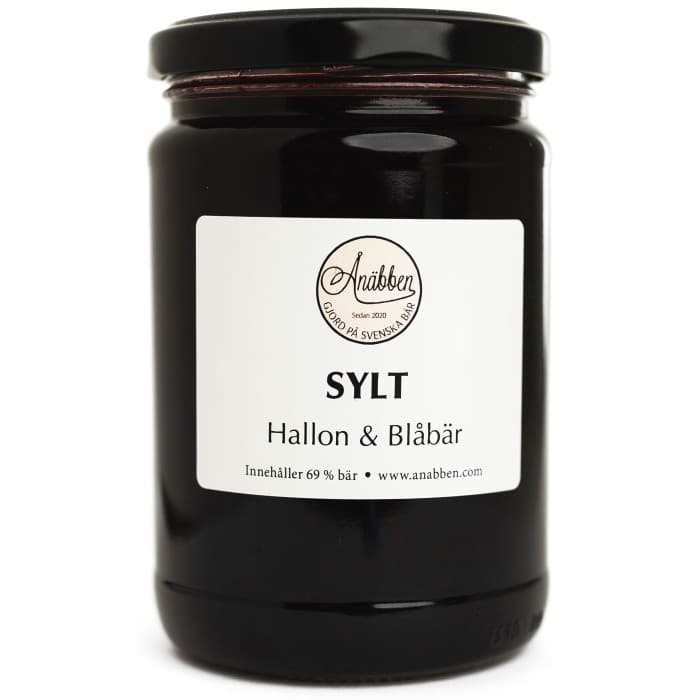 Ånäbben Hallon & Blåbärsylt 420g