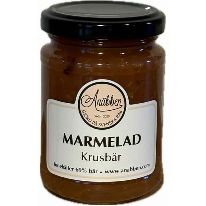 Ånäbben Krusbärsmarmelad 210g – från Ånäbben – 69 kr – hos Delitea