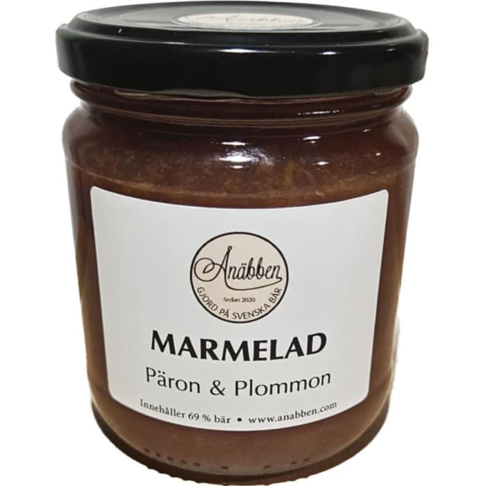 Ånäbben Päron & Plommonmarmelad 320g – från Ånäbben – 59 kr – hos Delitea