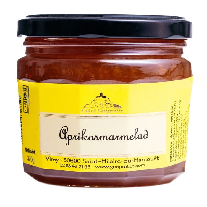 André Guepratte Aprikosmarmelad 370g