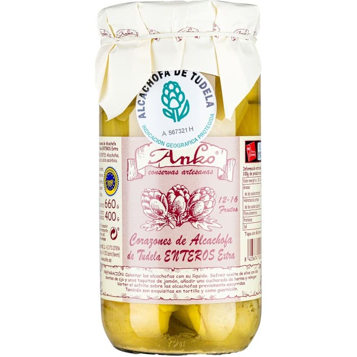 Anko Kronärtskockor från Tudela IGP 660g – från Anko – 179 kr – hos Delitea