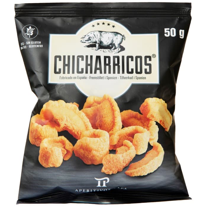 Aperitivos Tapa Chicharricos Fläsksvålar 50g