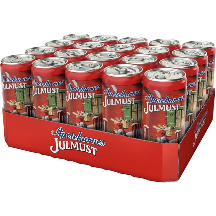 Apotekarnes Julmust Läsk Burk 20x33cl
