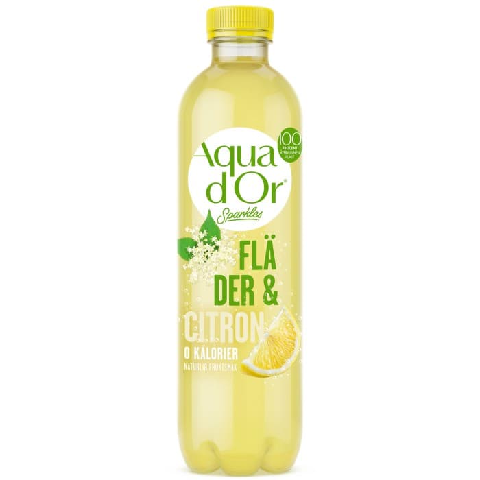 Aqua d’Or Sparkles Fläder & Citron 50cl