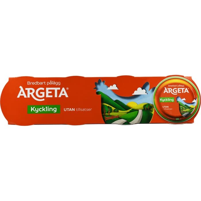 Argeta Kycklingpastej 4-pack
