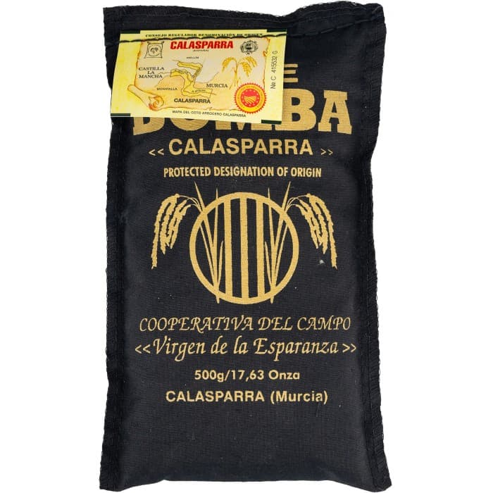 Arroz Bomba de Calasparra Paella-ris 500g