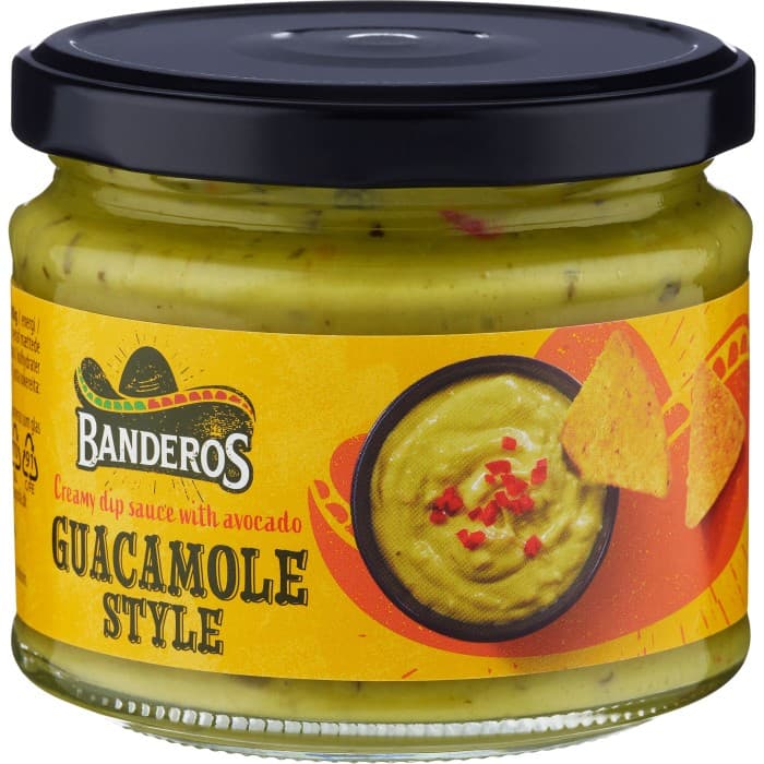 Banderos Guacamole Style Dip 300g