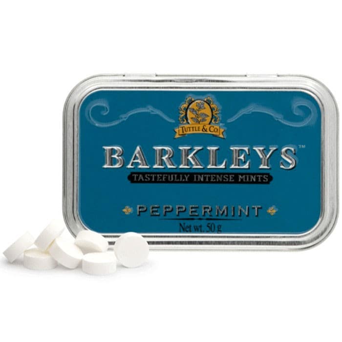 Barkleys Pastiller med Pepparmint 50g – från Barkleys – 43 kr – hos Delitea