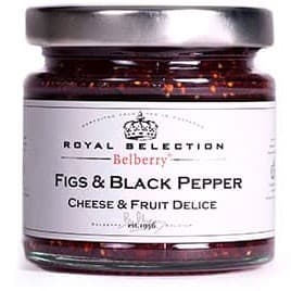 Belberry Ostmarmelad Fikon & Svartpeppar 130g