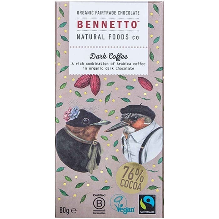 Bennetto Dark Coffee 80g - från Bennetto - 69 kr - hos Delitea
