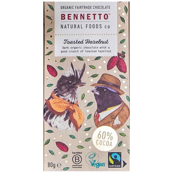 Bennetto Toasted Hazelnuts 80g