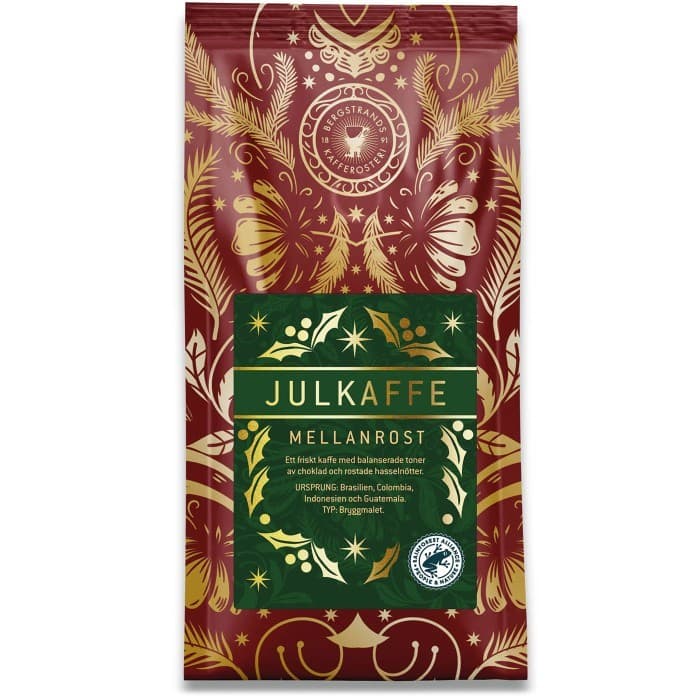 Bergstrands Julkaffe Mellanrost Malet 250g