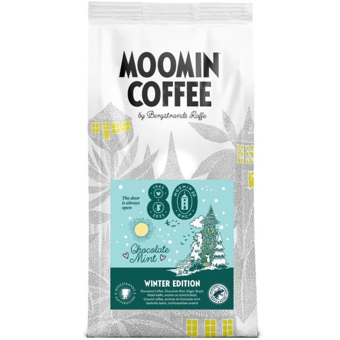 Bergstrands Moomin 80 Winter Edition Malet Kaffe 250g